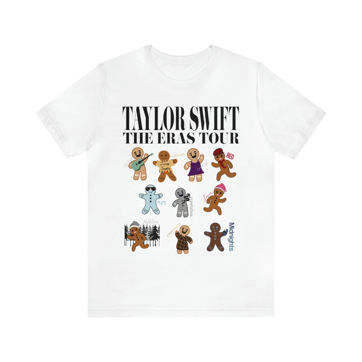 The Eras Tour Christmas Short Sleeve Tee