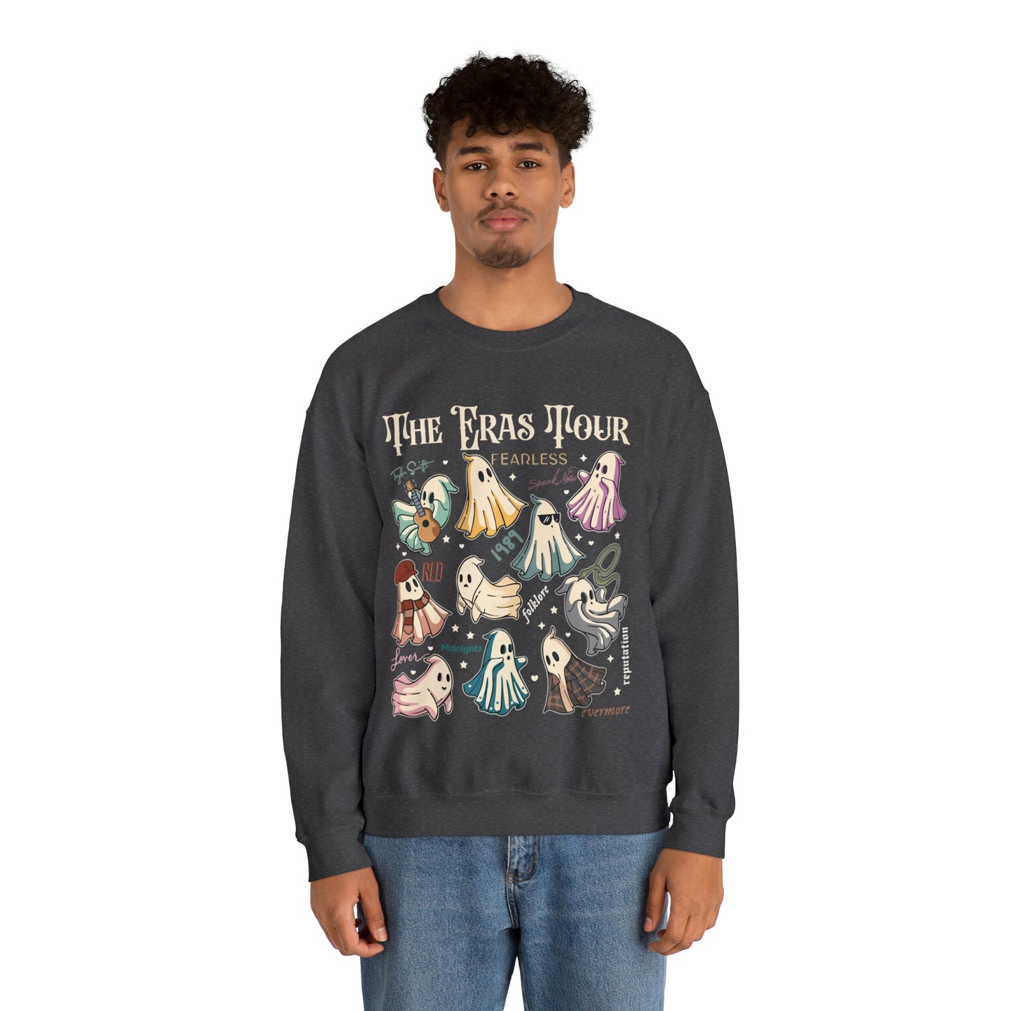 The Eras Tour Ghost Unisex Heavy Blend™ Crewneck Sweatshirt