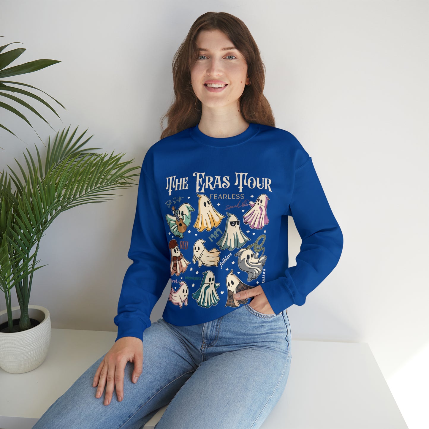 The Eras Tour Ghost Unisex Heavy Blend™ Crewneck Sweatshirt