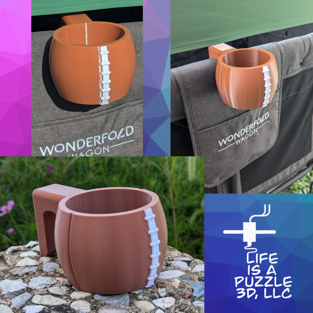 Football Wagon Cup Holders