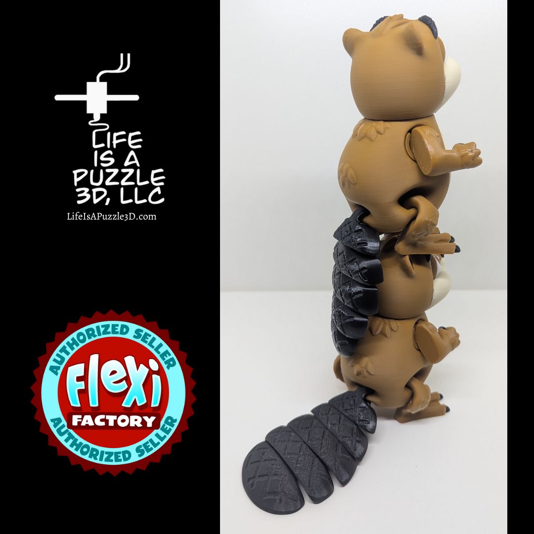 Flexi Beaver | 3D Printed