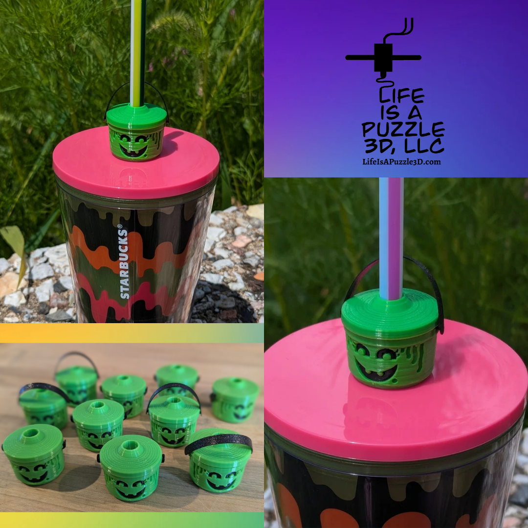Halloween Straw Toppers