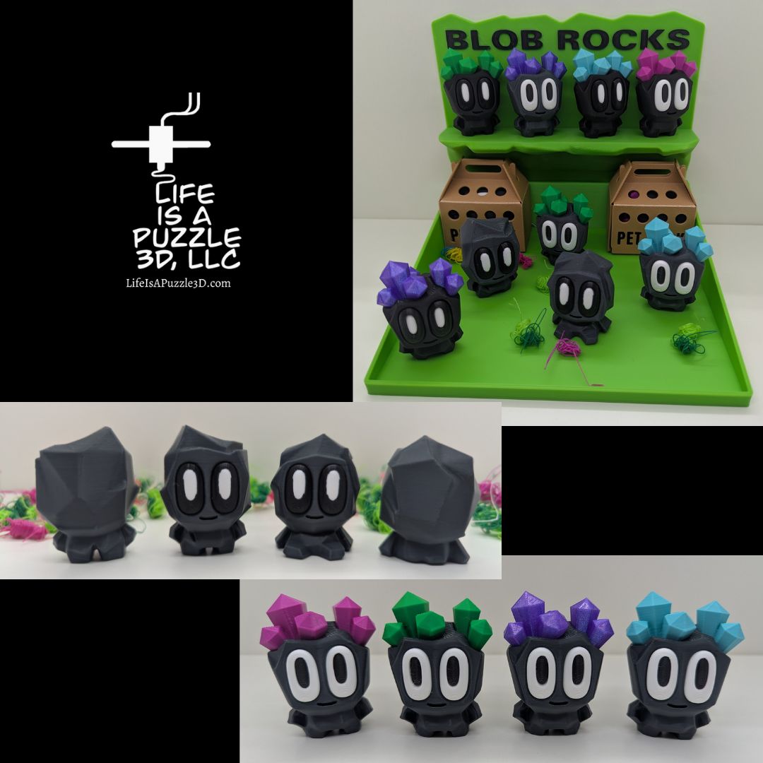 Pet Rock | 3D Printed | Blob Lab
