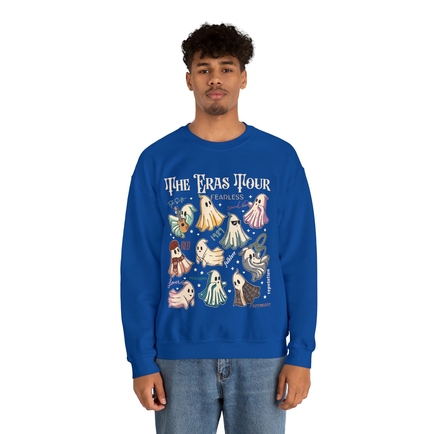 The Eras Tour Ghost Unisex Heavy Blend™ Crewneck Sweatshirt