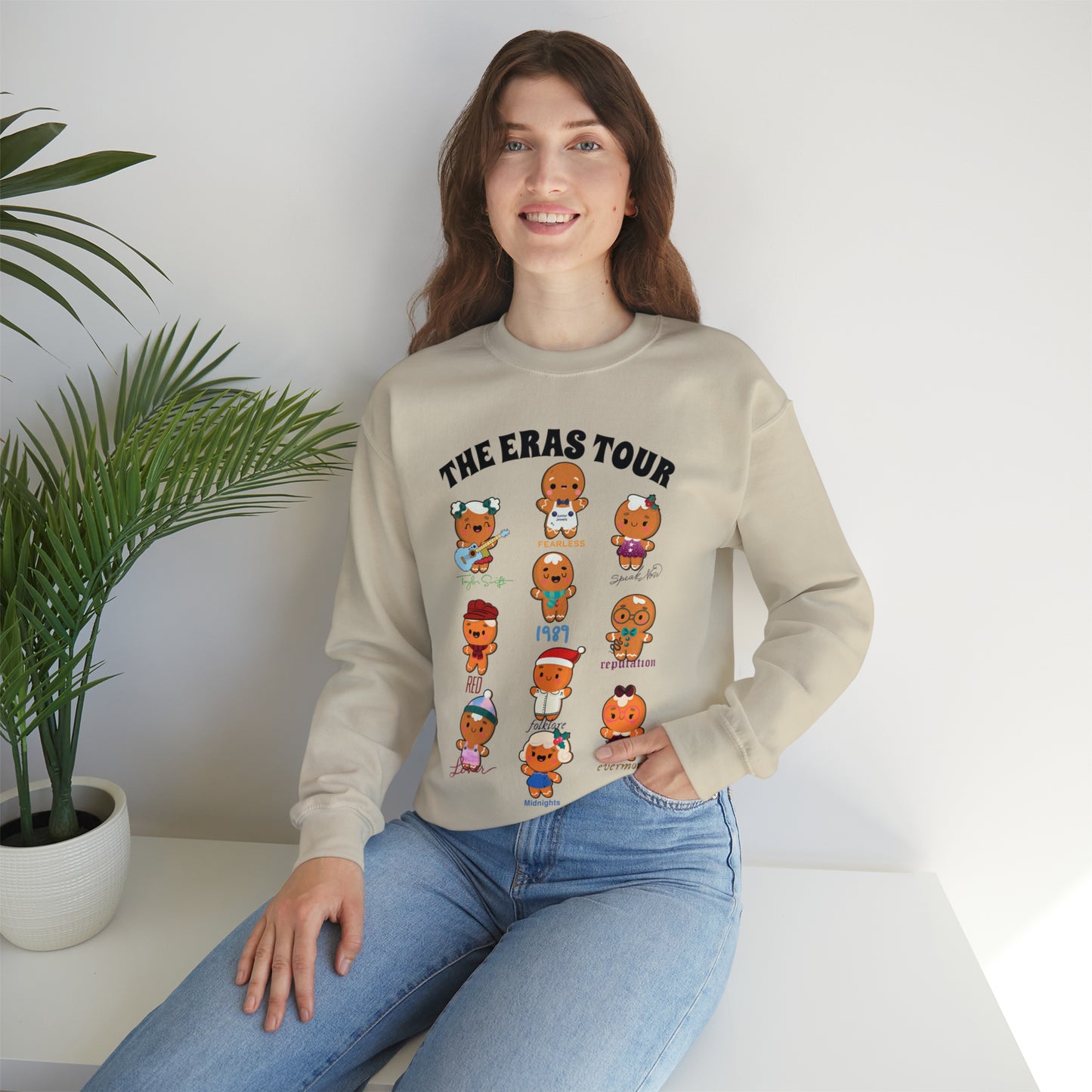 The Eras Tour Christmas Unisex Heavy Blend™ Crewneck Sweatshirt