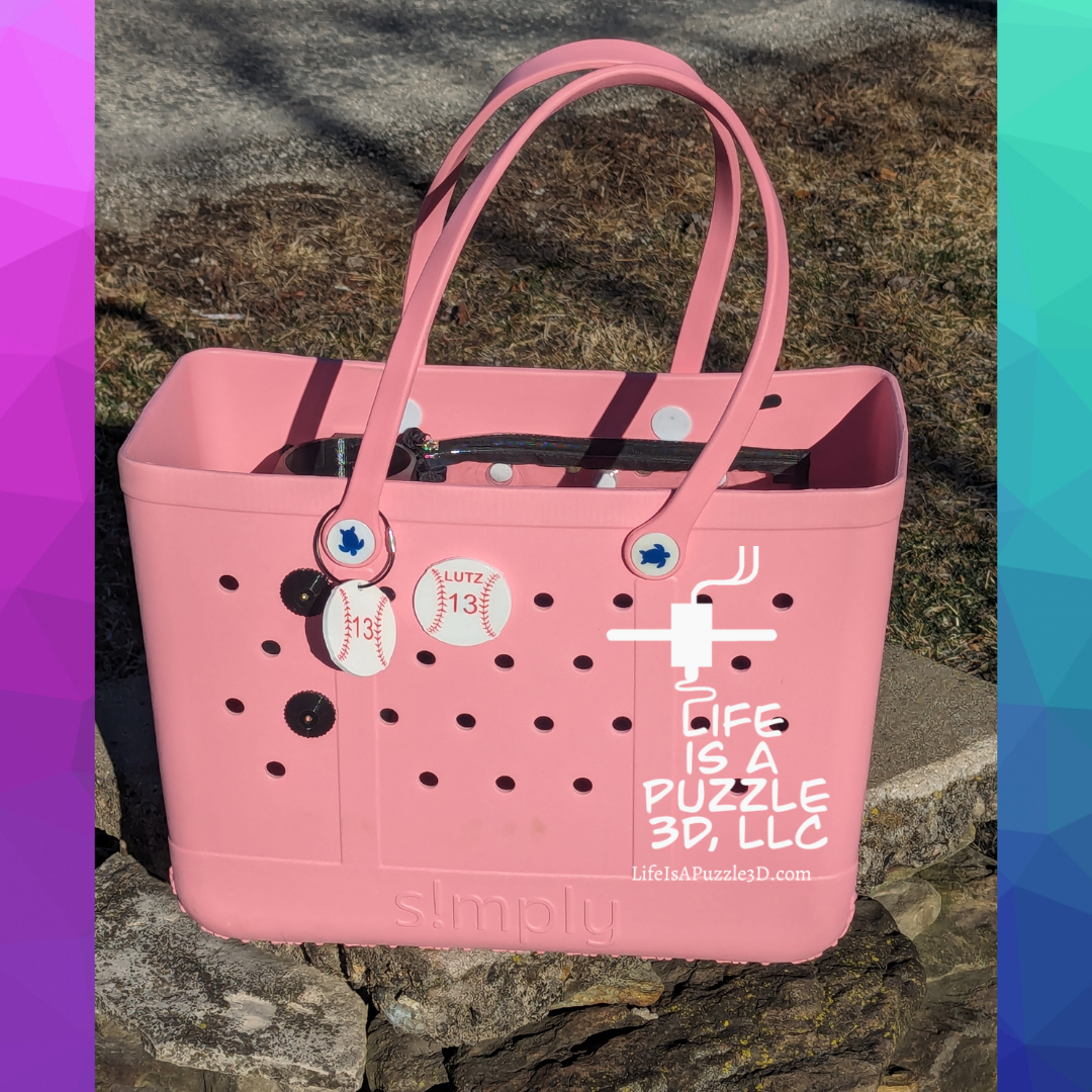 Sports Charms | Bogg Bag and Simply Southern Tote