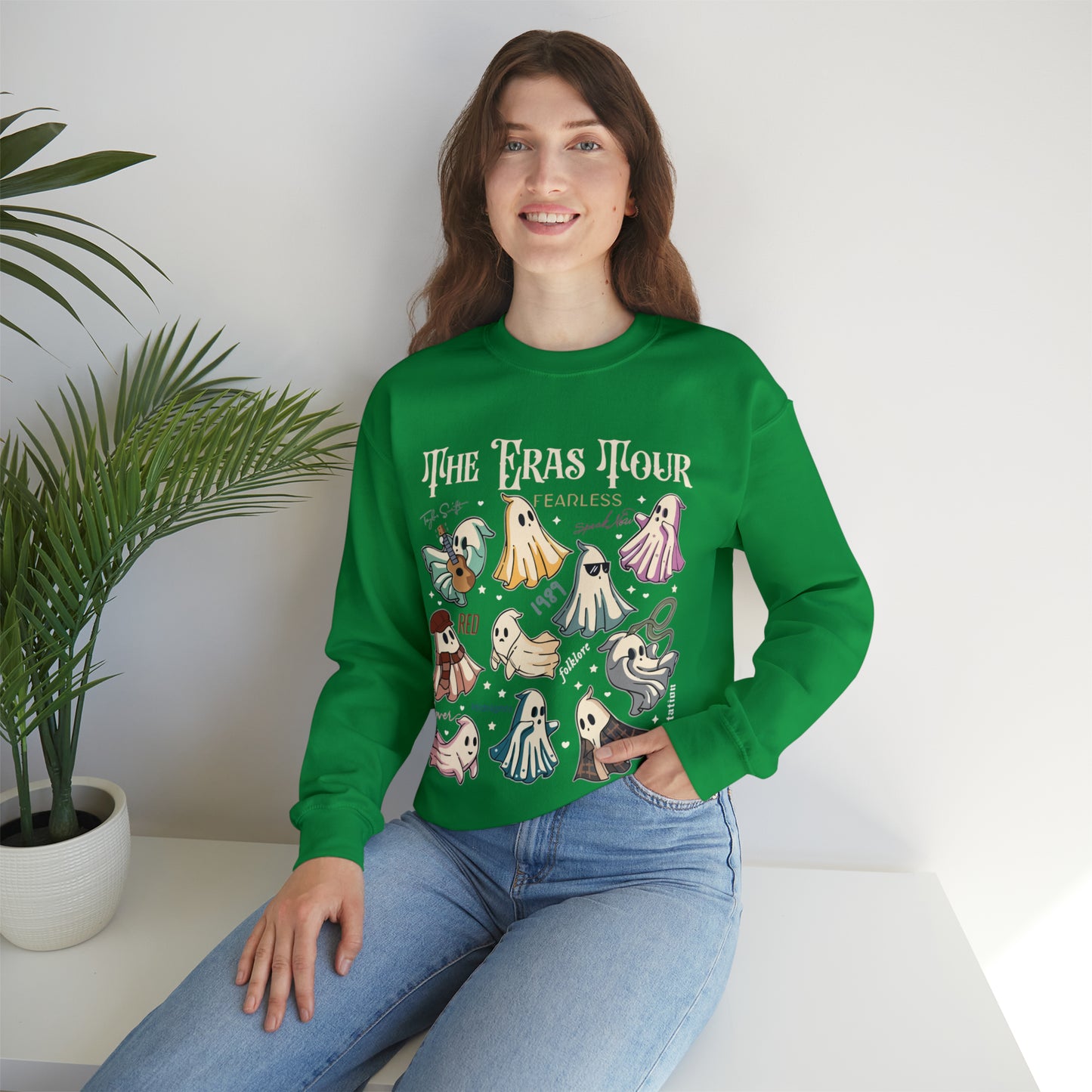The Eras Tour Ghost Unisex Heavy Blend™ Crewneck Sweatshirt