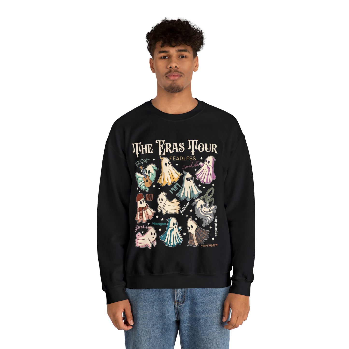 The Eras Tour Ghost Unisex Heavy Blend™ Crewneck Sweatshirt