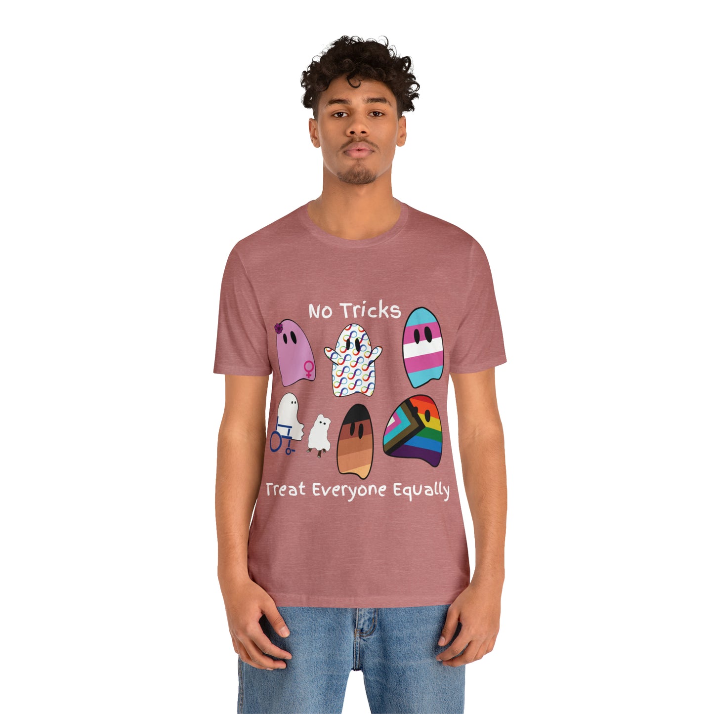 Ghost No Tricks Treat Everyone Equally T-Shirt
