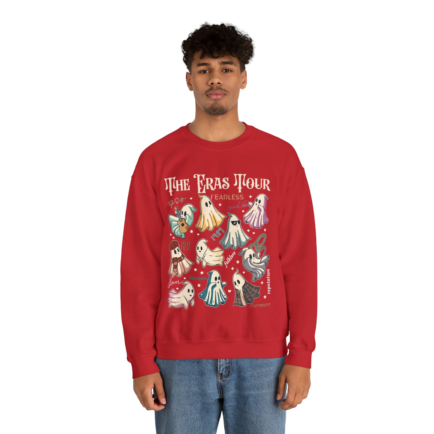 The Eras Tour Ghost Unisex Heavy Blend™ Crewneck Sweatshirt