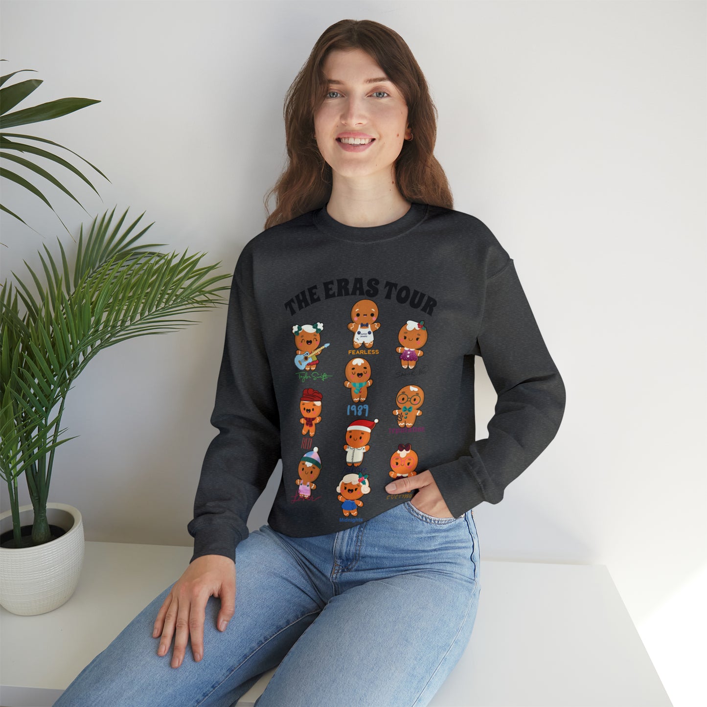 The Eras Tour Christmas Unisex Heavy Blend™ Crewneck Sweatshirt
