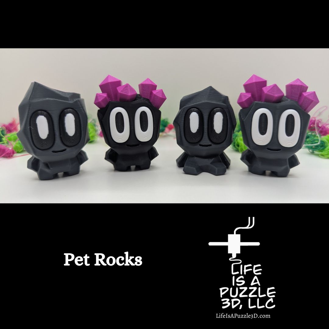 Pet Rock | 3D Printed | Blob Lab