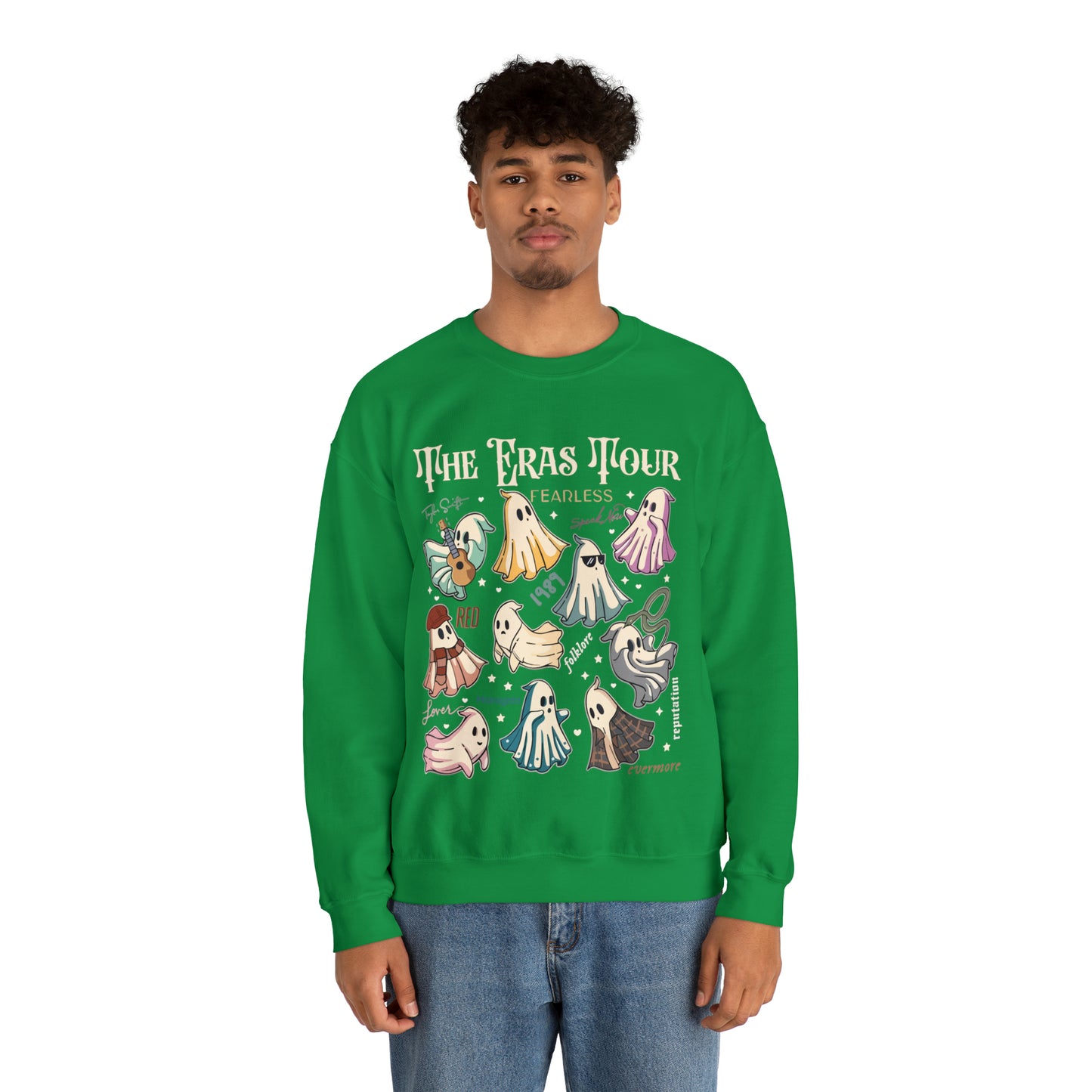 The Eras Tour Ghost Unisex Heavy Blend™ Crewneck Sweatshirt