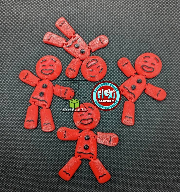 Flexi Mrs and Mr Gingerbread
