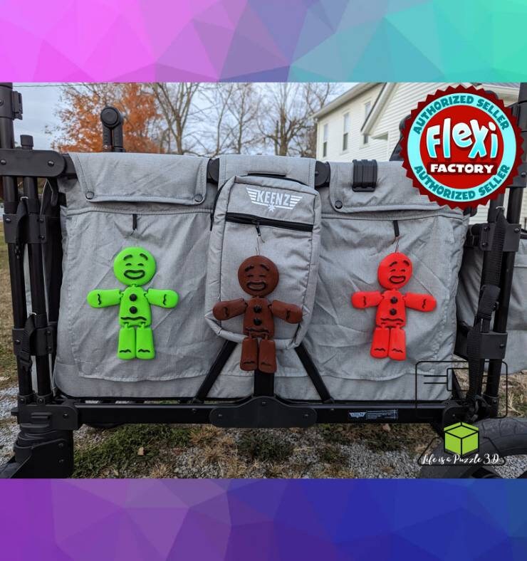 Flexi Mrs and Mr Gingerbread