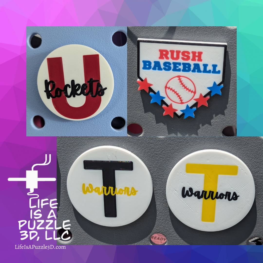 Custom School or Team Charms | Bogg Bag, Simple Modern, and Simply Southern Tote