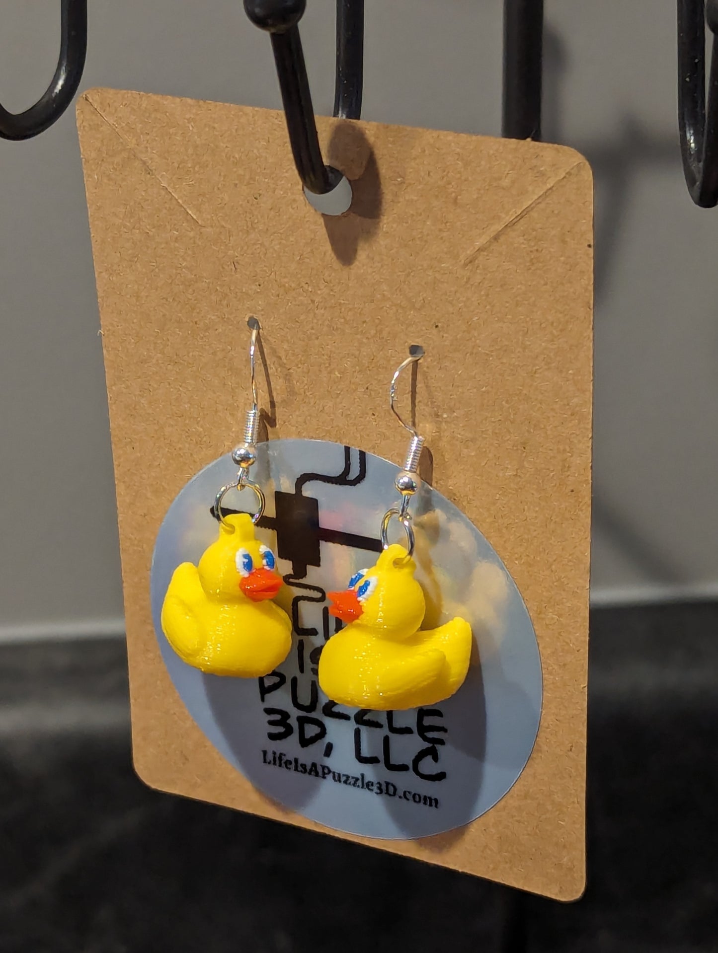 Rubber Duck Earrings