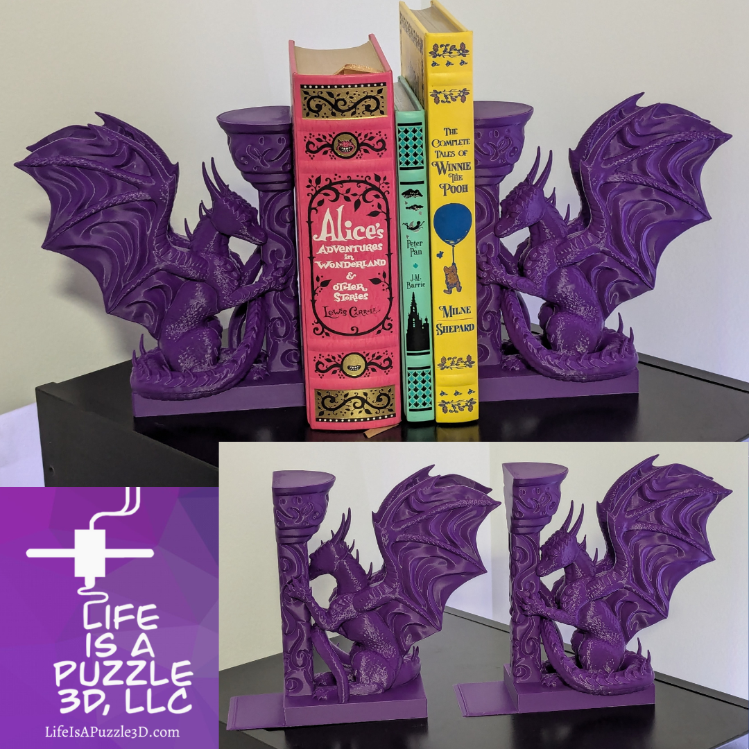 Dragon Bookends