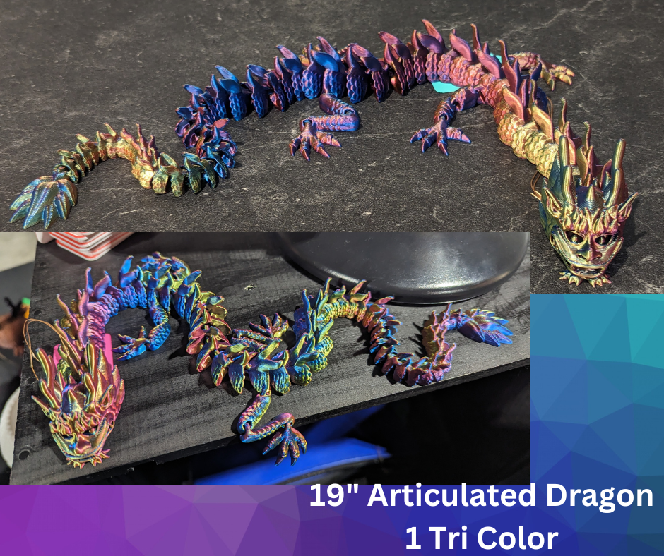 Rose Articulated Dragon