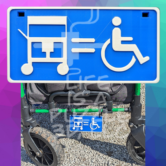 Wagon = Wheelchair Tag