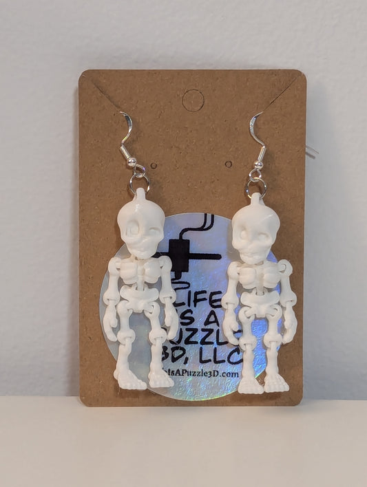 Skeleton Earrings