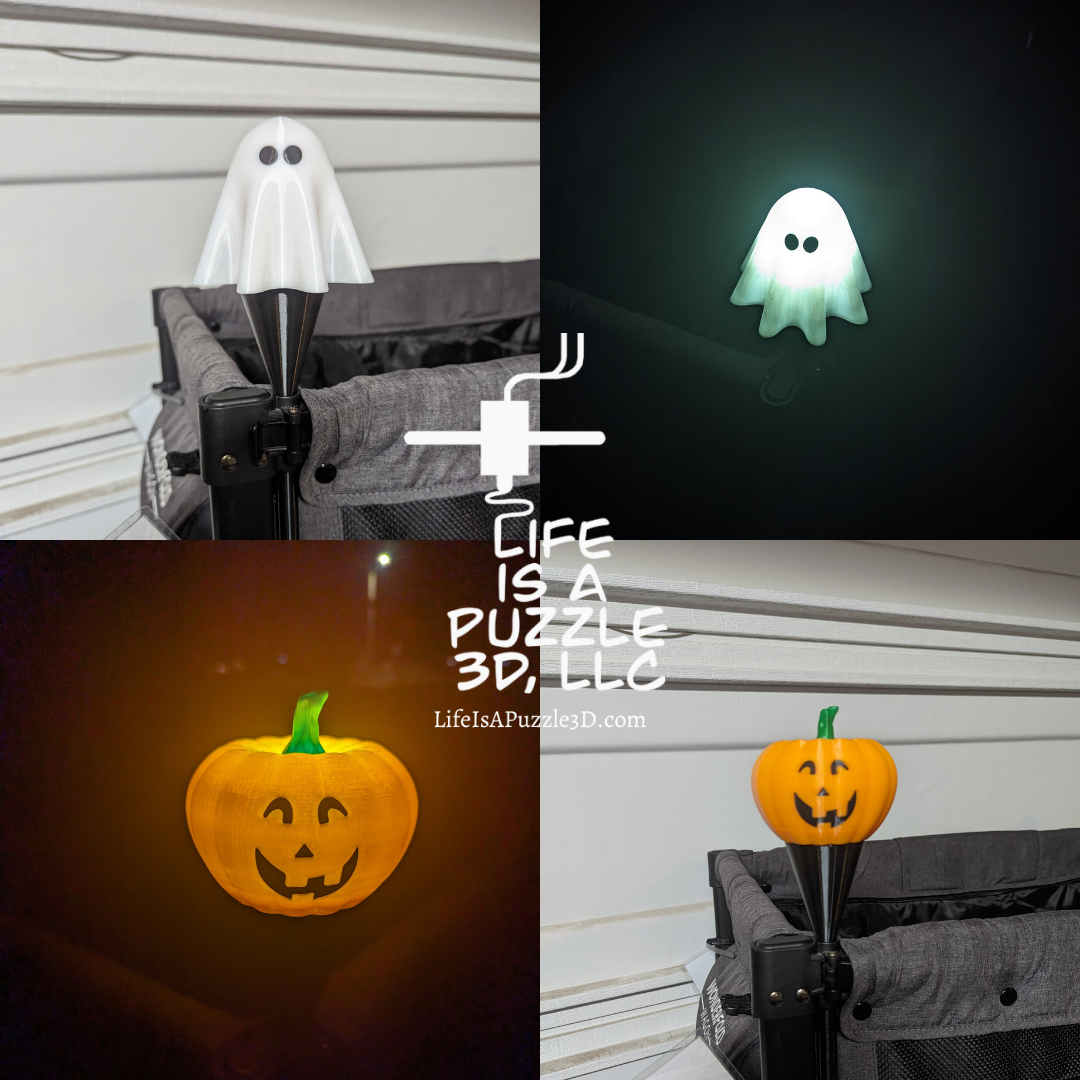 Halloween Light-Up Wagon Accessories