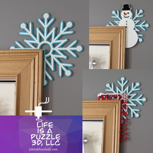 Snowflake Corner Decorations | Winter Decorations