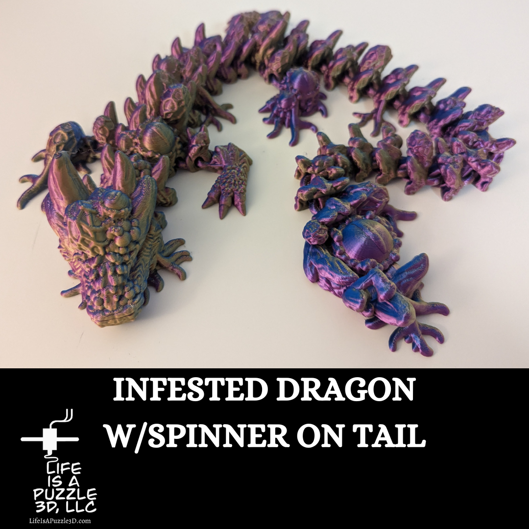 Infested Articulated Dragon | Spinner on Tail