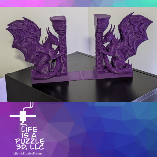 Dragon Bookends