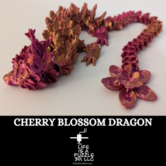 Cherry Blossom Articulated Dragon