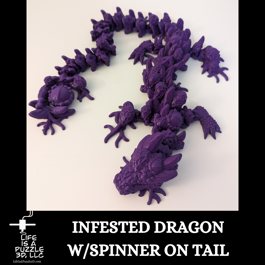 Infested Articulated Dragon | Spinner on Tail